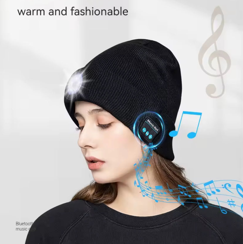 Wool Bluetooth Led Light cap