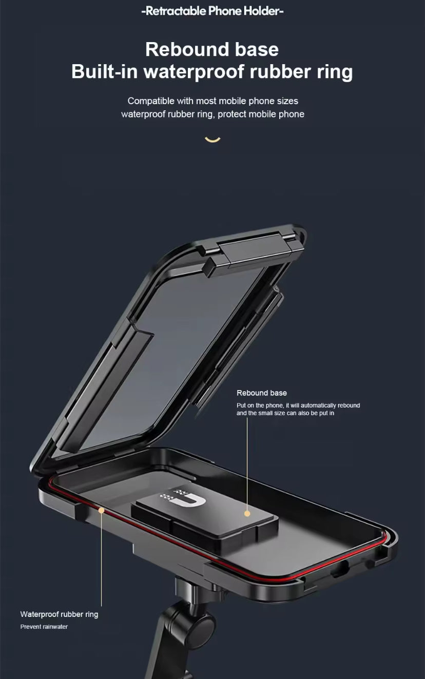 Motorycle Weather Proof Phone Holder