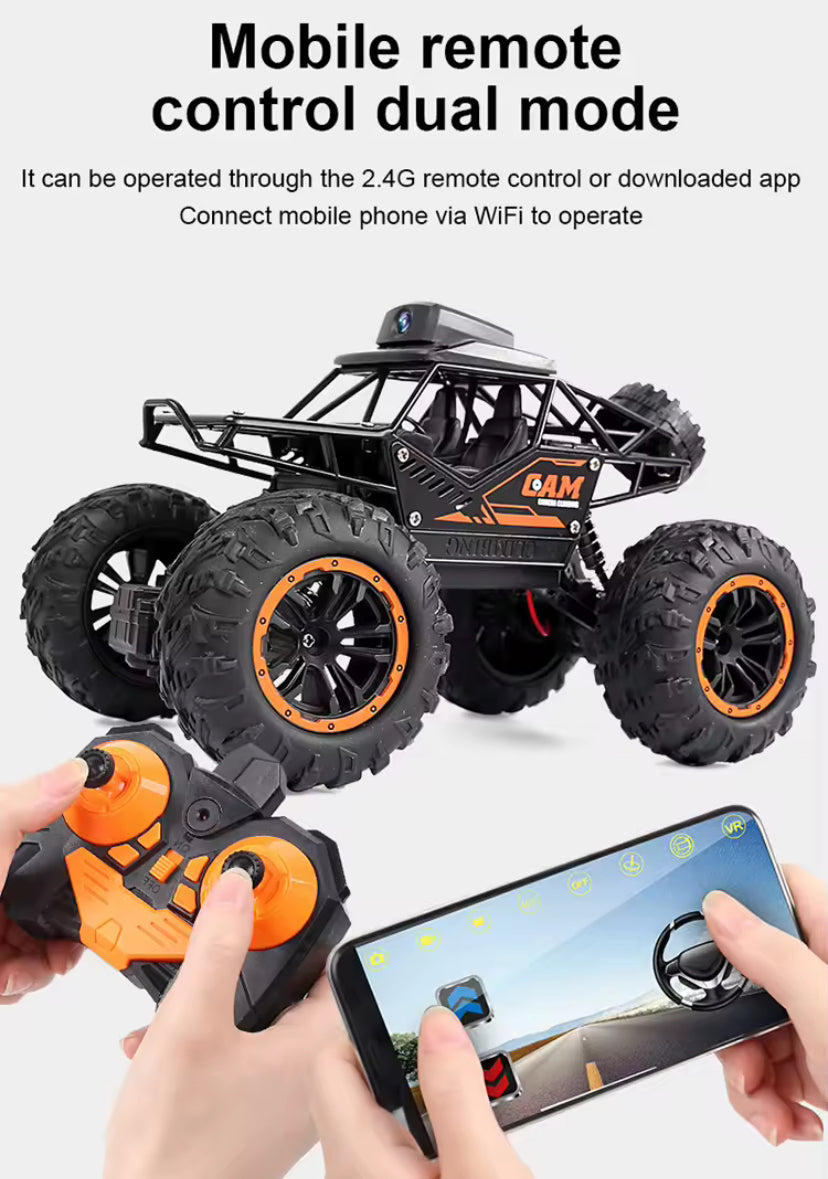 4WD Alloy HD Camera Rock Crawler RC Car