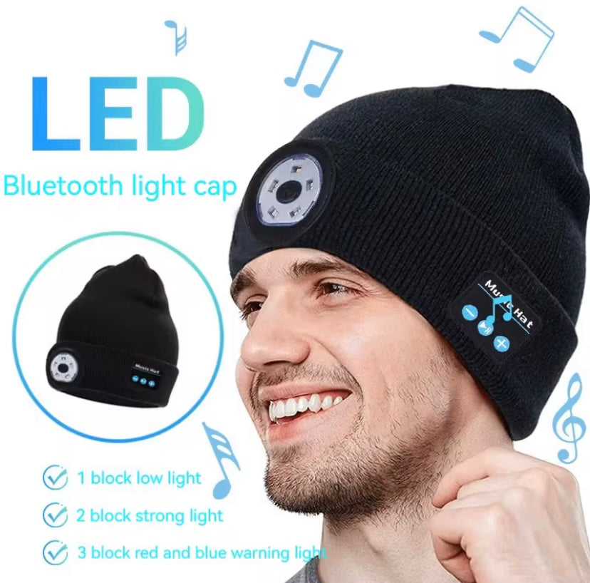 Wool Bluetooth Led Light cap