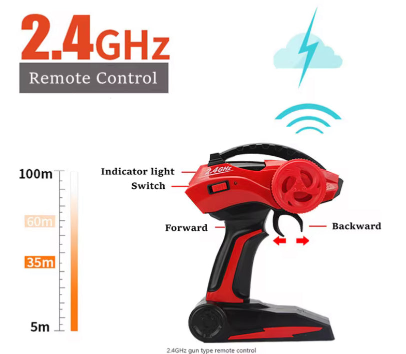 High-Performance 4WD RC Rock Crawler – 2.4GHz Off-Road Remote Control Truck