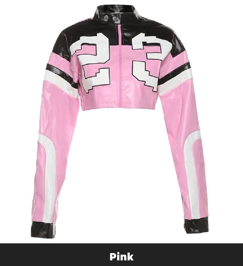 BTRON Street Racer Cropped Cotton Jacket