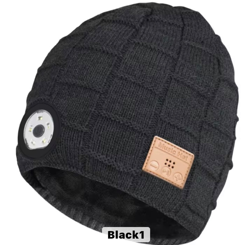 Wool Bluetooth Led Light cap
