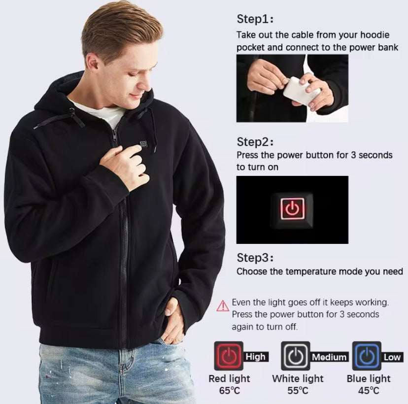BTRON Heated Hoodies