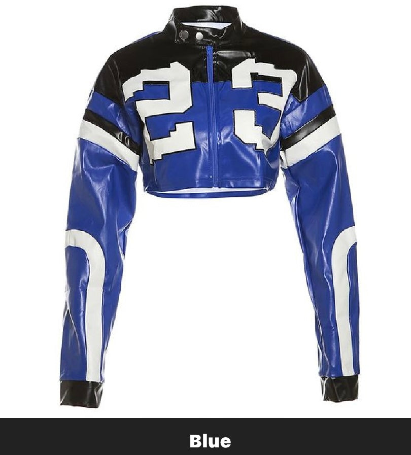 BTRON Street Racer Cropped Cotton Jacket