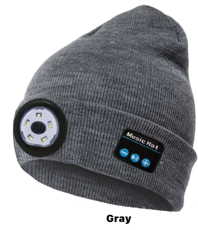 Wool Bluetooth Led Light cap