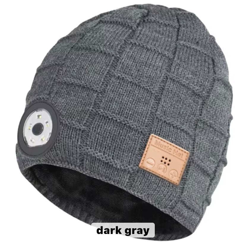 Wool Bluetooth Led Light cap