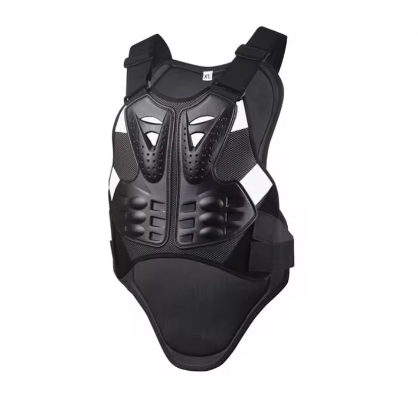 Adult motorycle protective vest