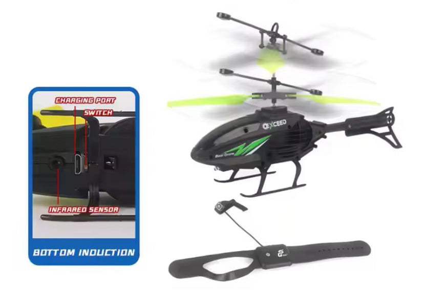 Dynamic Motion Sensing Helicopter