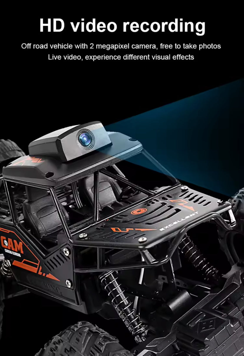 4WD Alloy HD Camera Rock Crawler RC Car