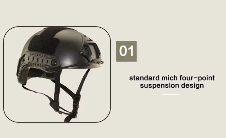 High Cut Tactical Helmet