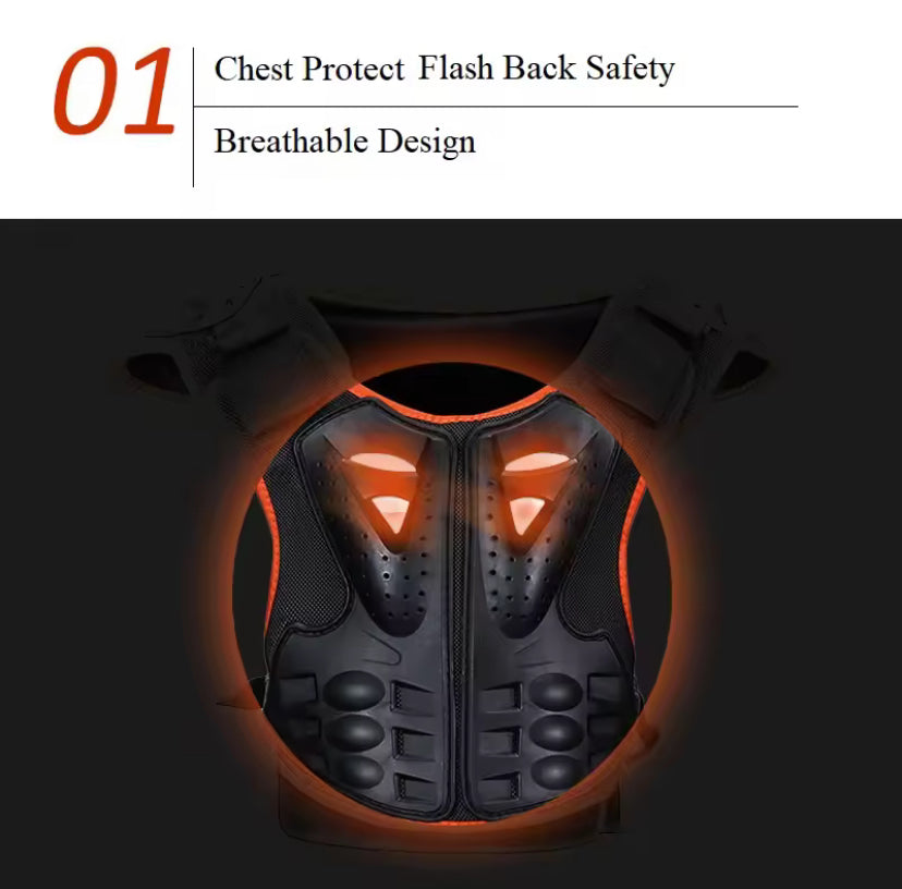 Kids Protective Motorcycle & E Scooter Vest